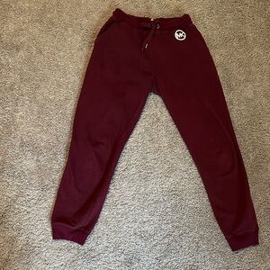 Michael Kors women  Burgundy Joggers